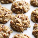 No Bake Coconut-Praline Cookies