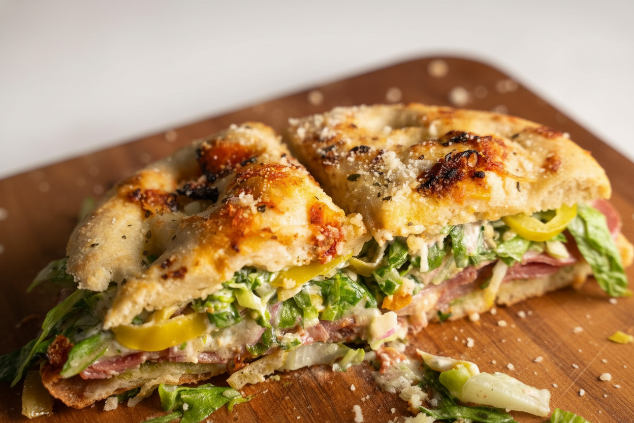 Focaccia Grinder Sandwich Recipe Delight