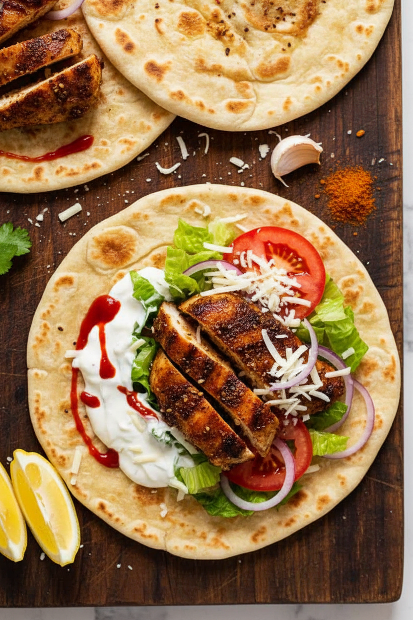 Authentic Middle Eastern Chicken Shawarma Delight