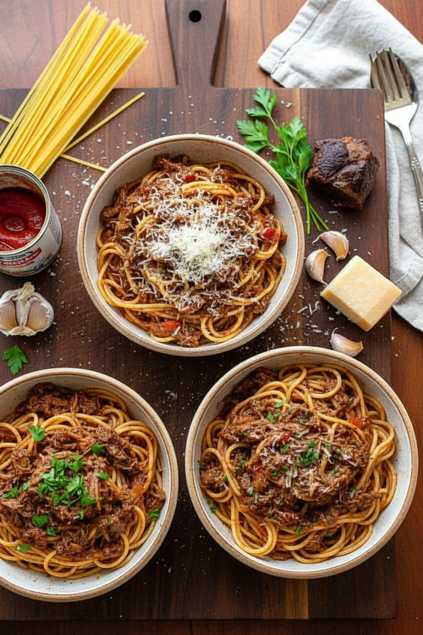 Beef Cheek Ragu Pasta: Three Delicious Variations