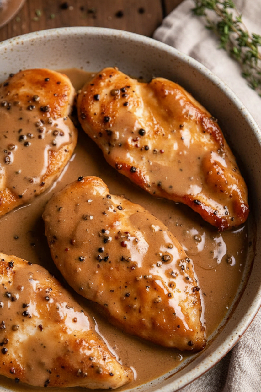 Chicken au Poivre Recipe: A Savory Delight