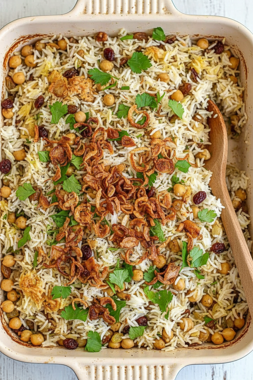Chickpea Rice Pilaf Delight Recipe