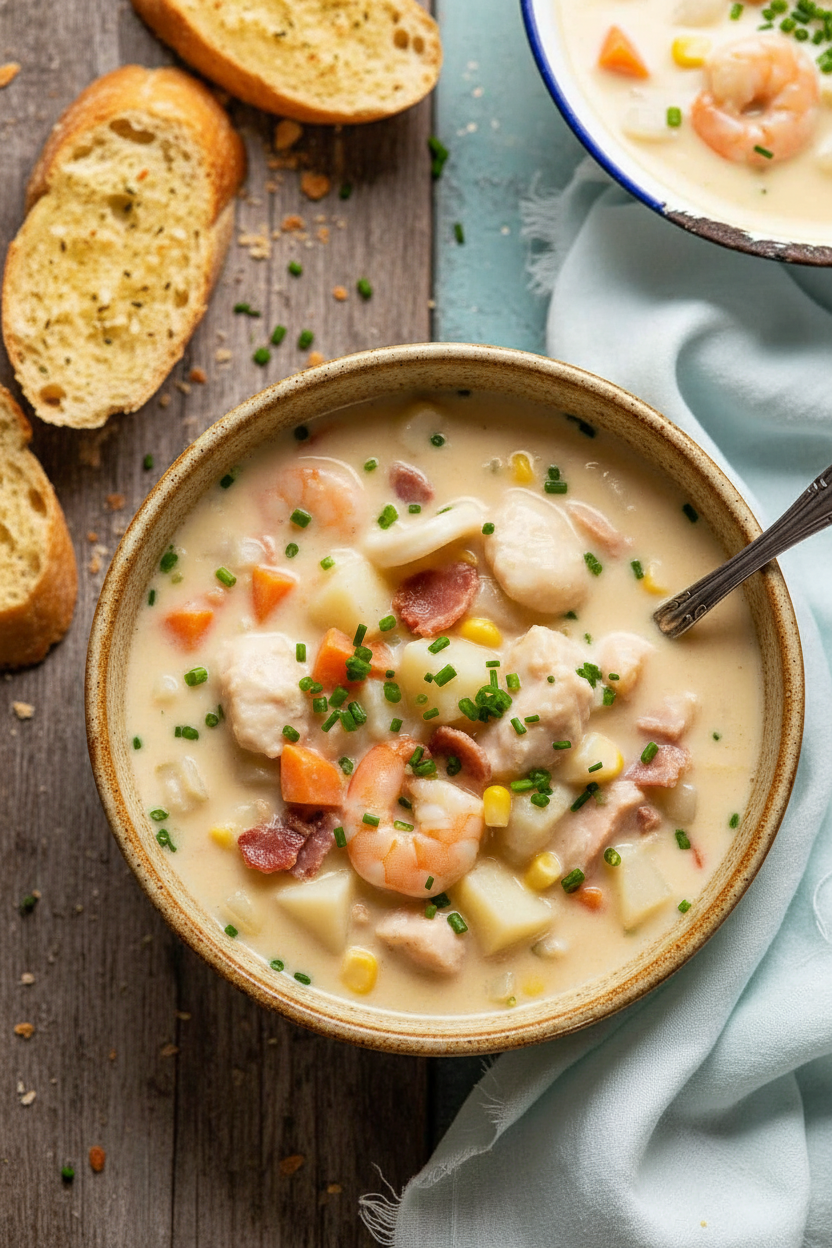 Creamy Seafood Chowder Delight