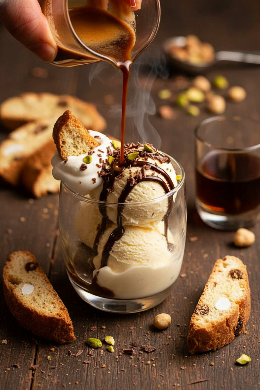 Delicious Affogato: Dessert and Coffee Bliss