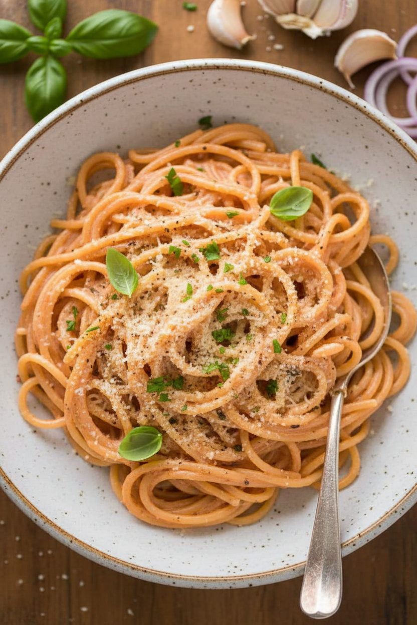 Delicious Creamy Tomato Pasta Recipe