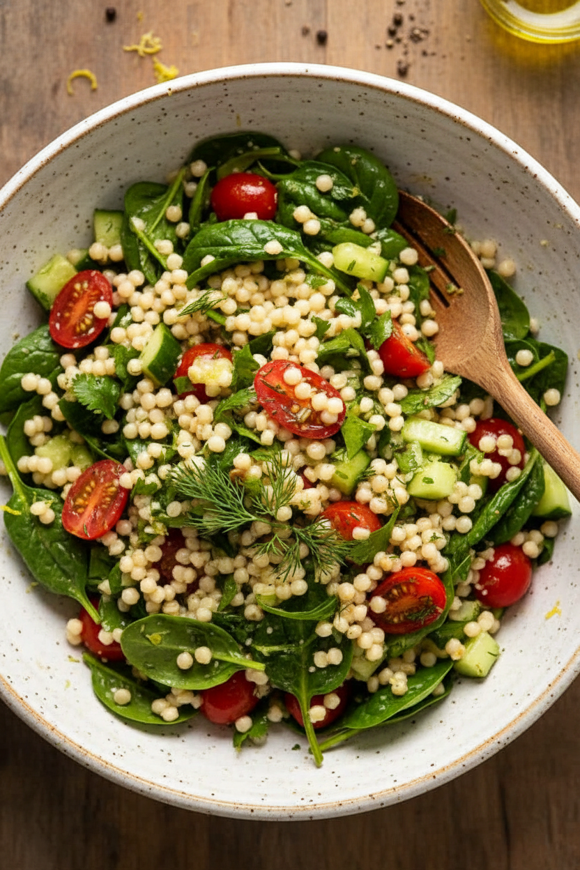 Delicious Pearl Couscous Salad Recipe