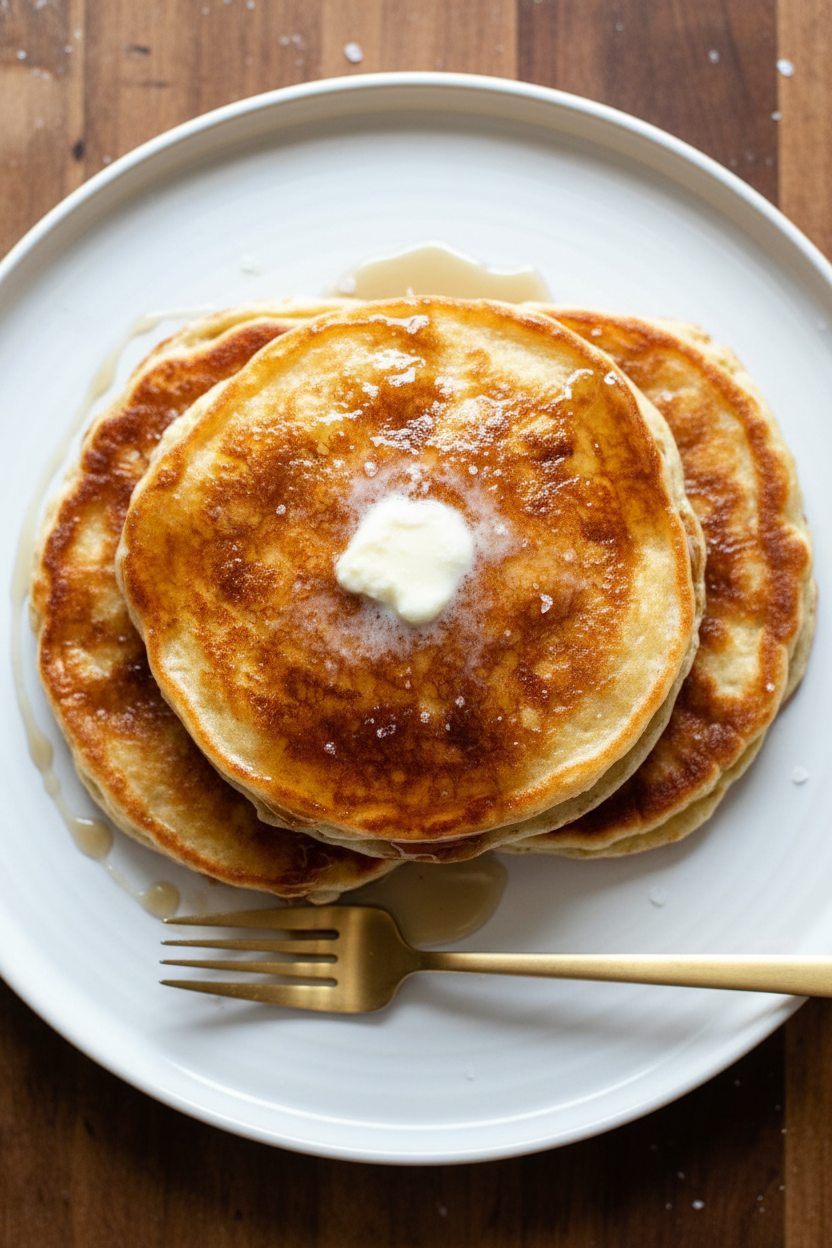 Delicious Single Serve Cottage Cheese Pancakes