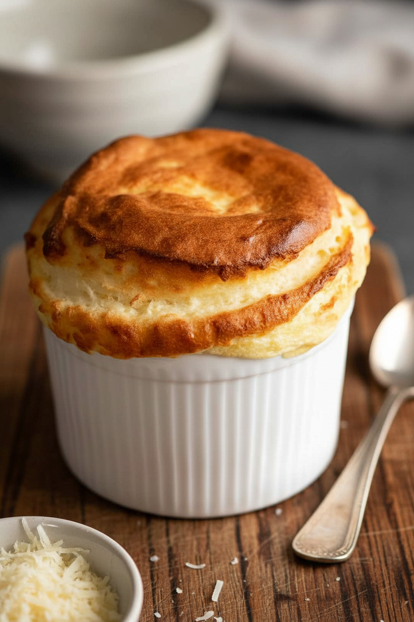 Deliciously Fluffy Cheese Soufflé Recipe