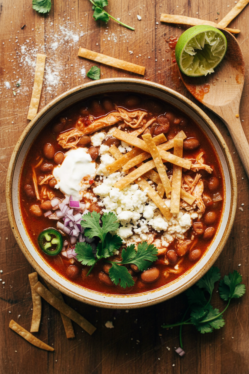Flavorful Chicken Tortilla Soup Recipe