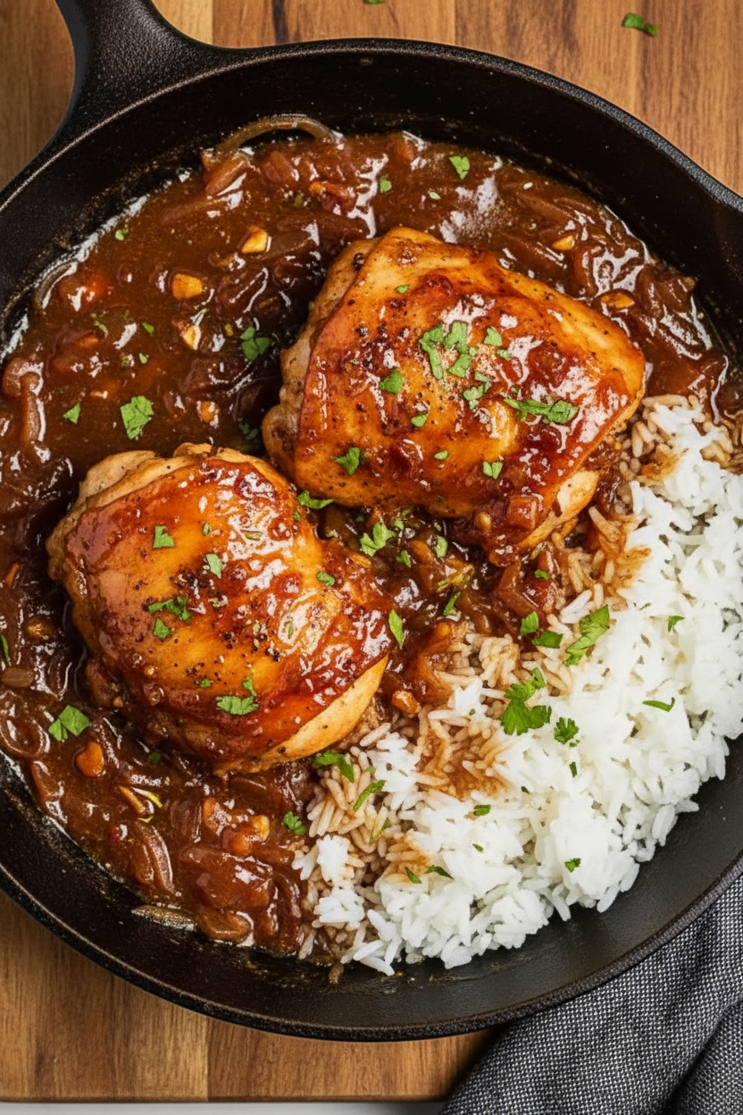 Honey Garlic Chicken Thighs Recipe Delights
