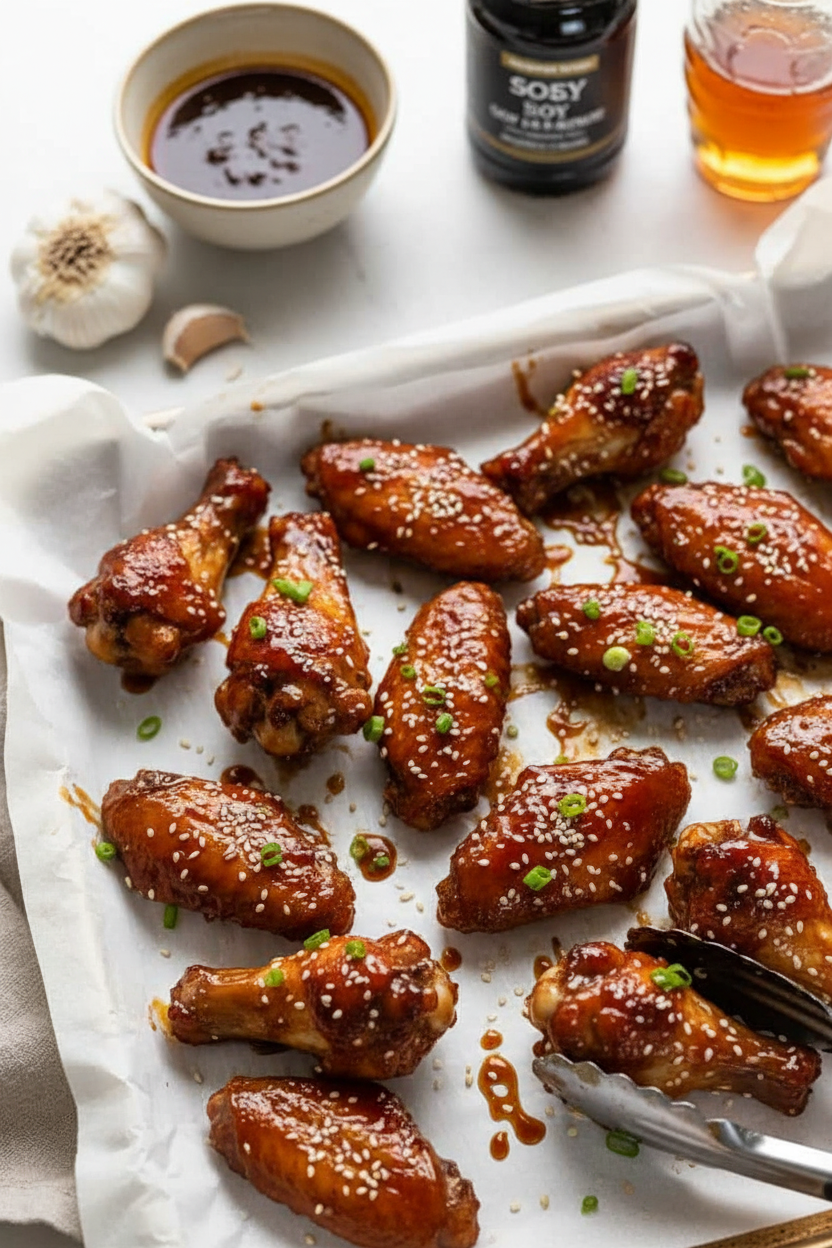 Honey Soy Chicken Wing Delight