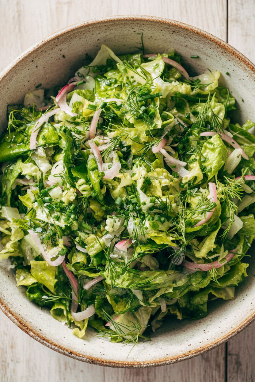 Liz's Bistro Fresh Garden Salad Delight