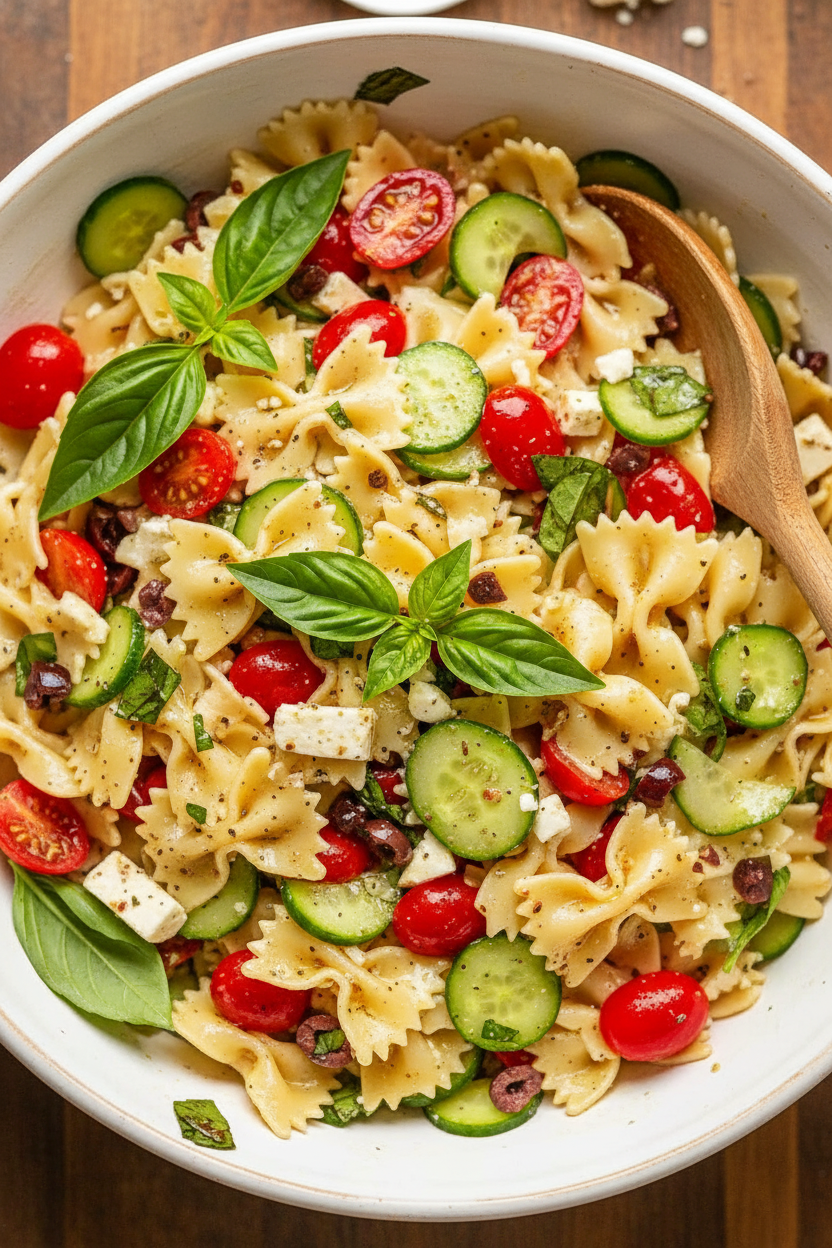 Nagi's Simple and Delicious Pasta Salad Recipe