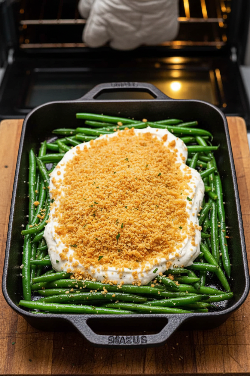 Panko-Crusted Green Beans Delight