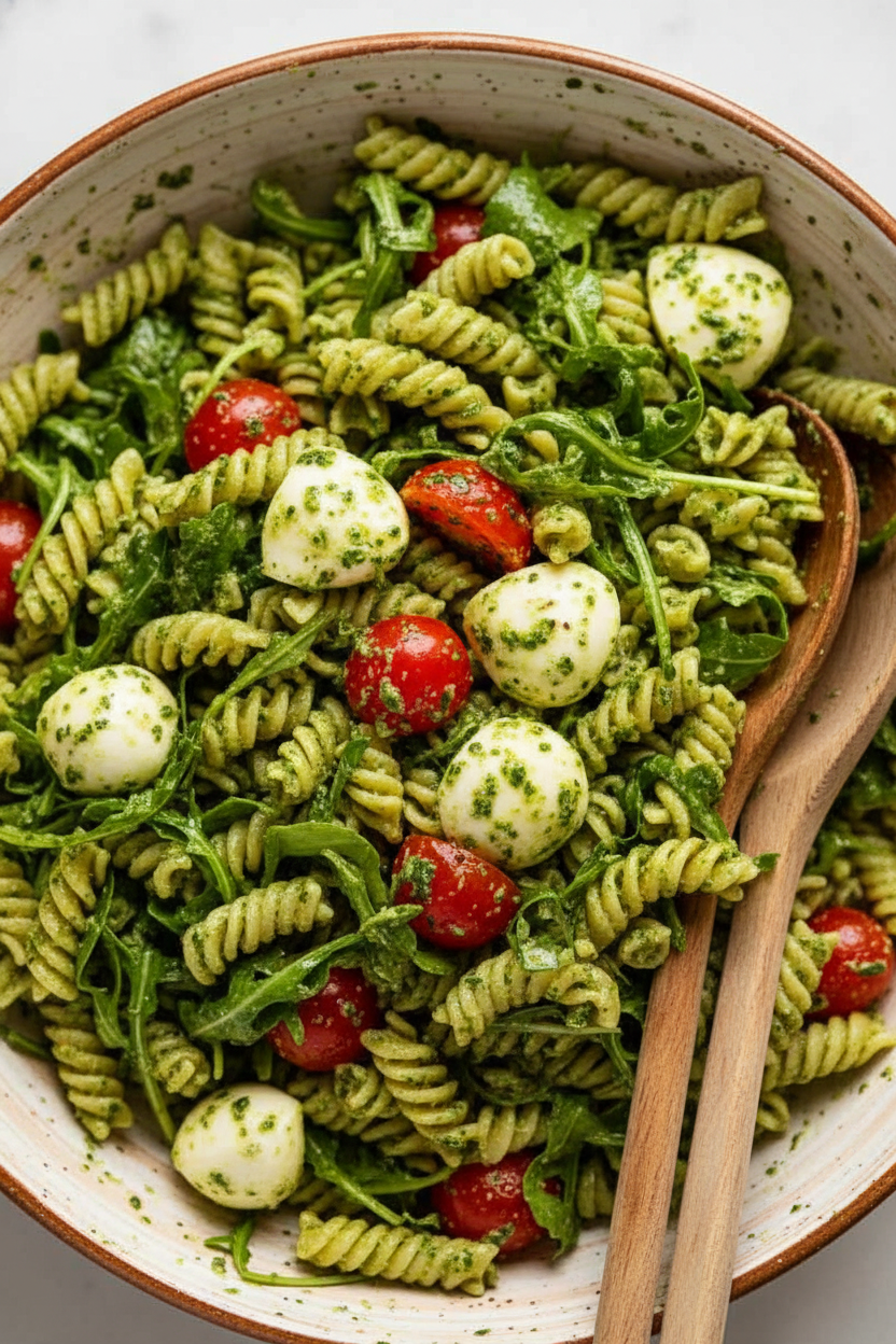 Pesto Pasta Salad Delightfully Fresh and Flavorful