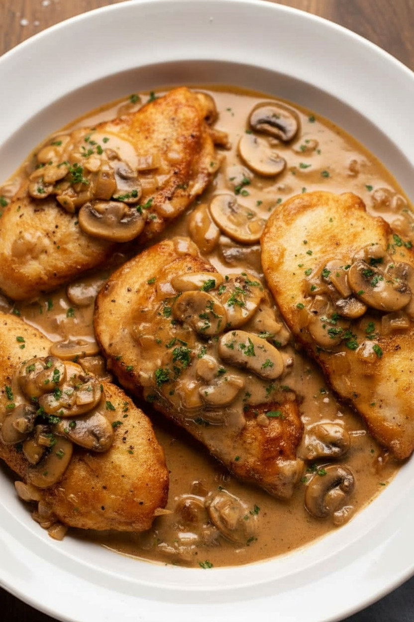Savory Chicken Marsala Recipe Delight