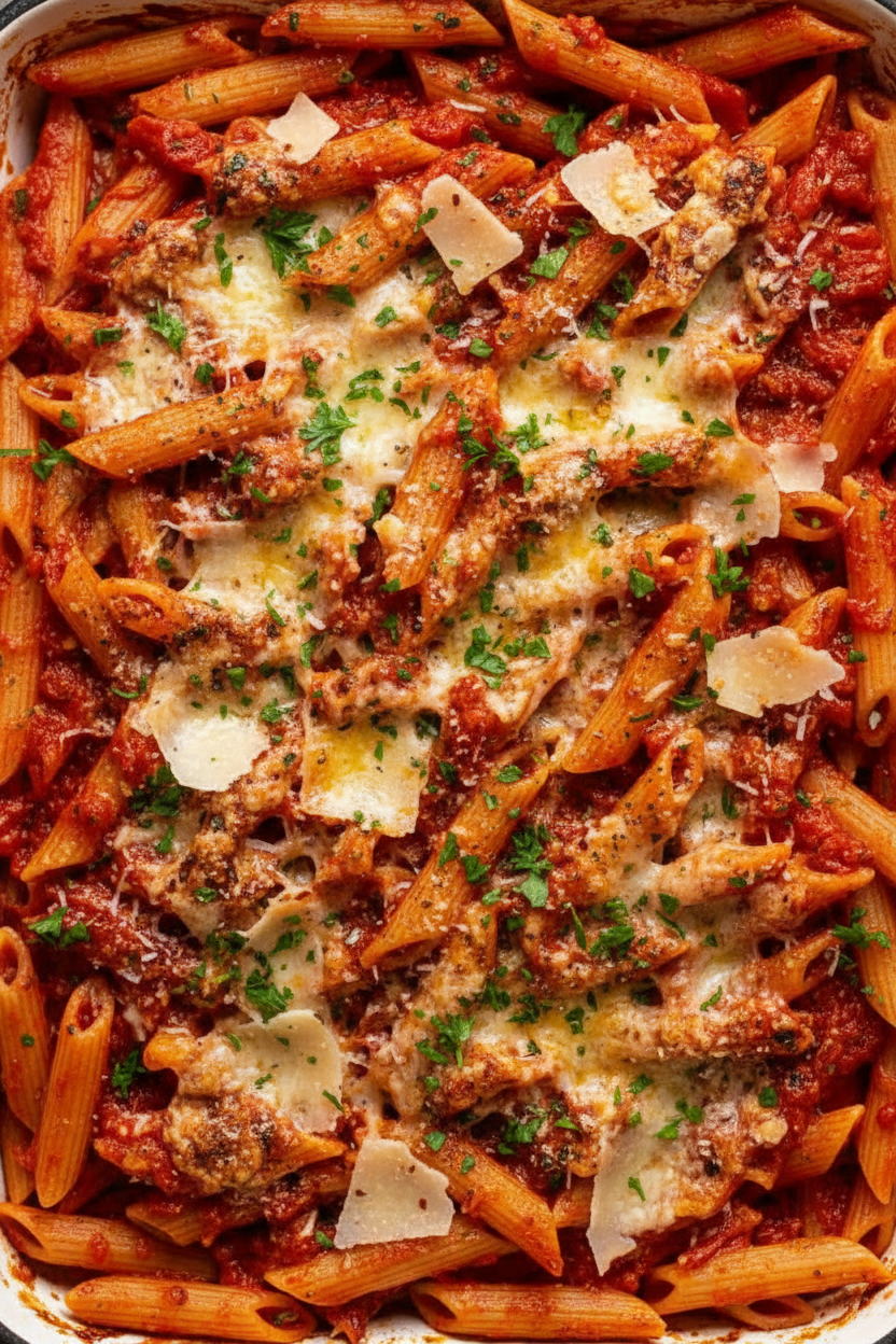 Spicy Penne Arrabbiata Pasta Delight