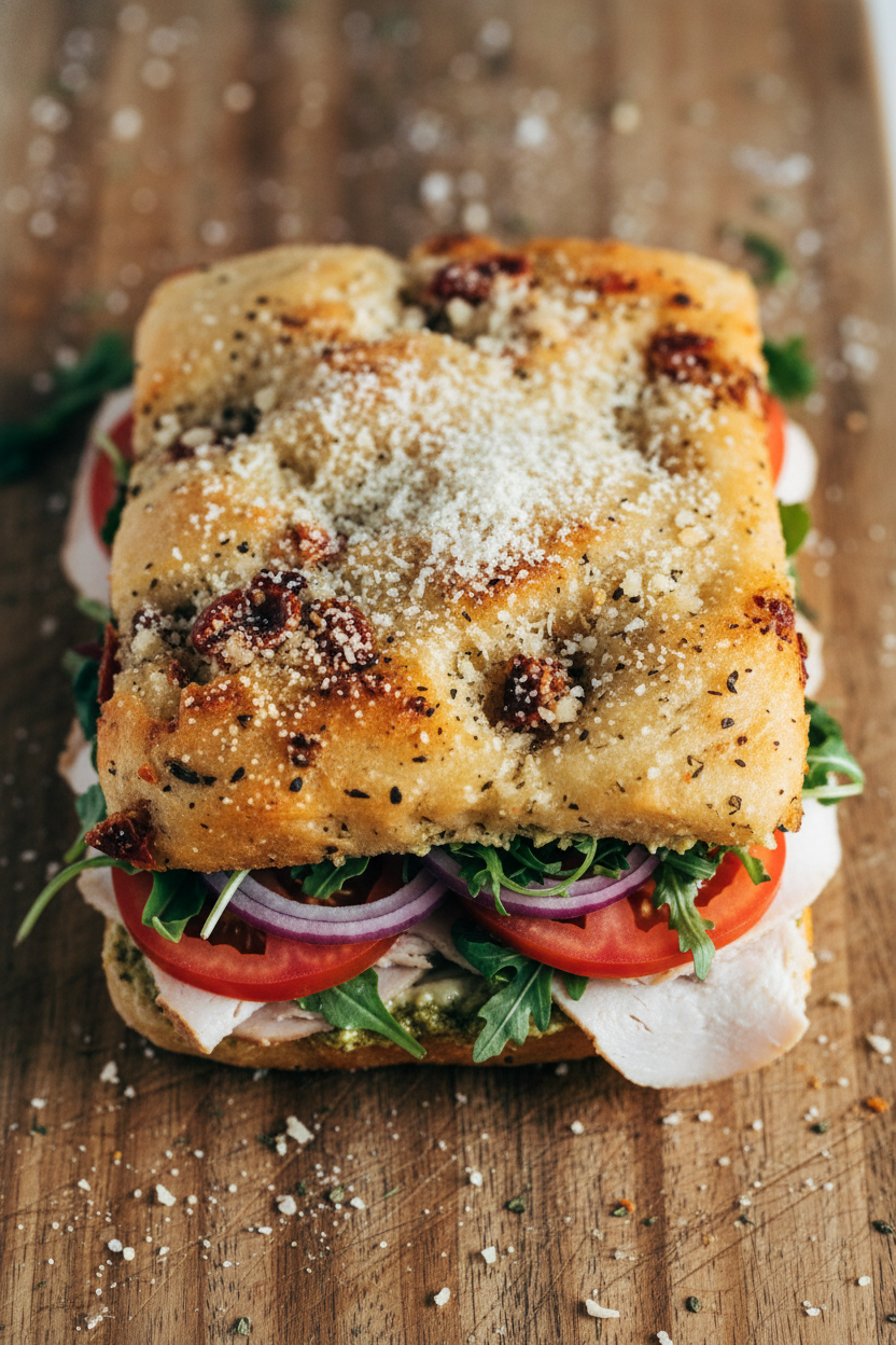 Trader Joe’s Sun-Dried Tomato Turkey Sandwich