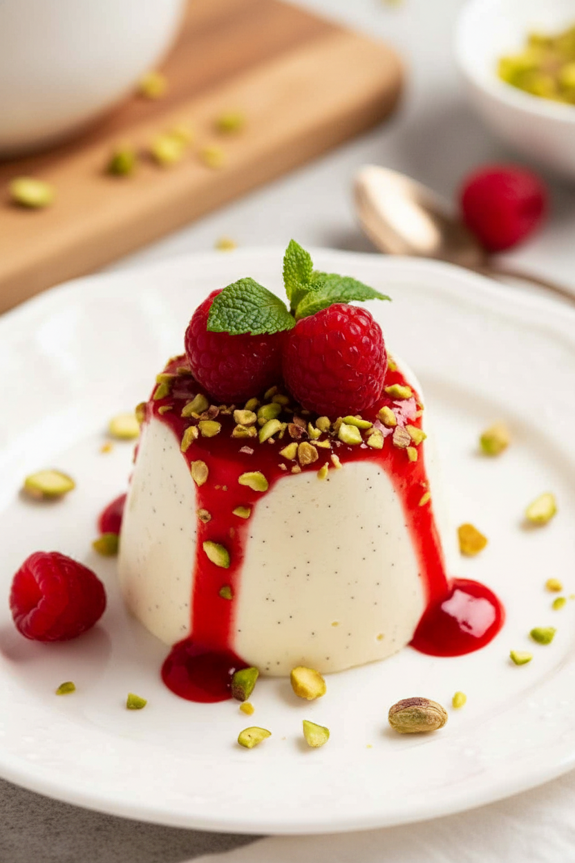 Velvety Panna Cotta Dessert Delight