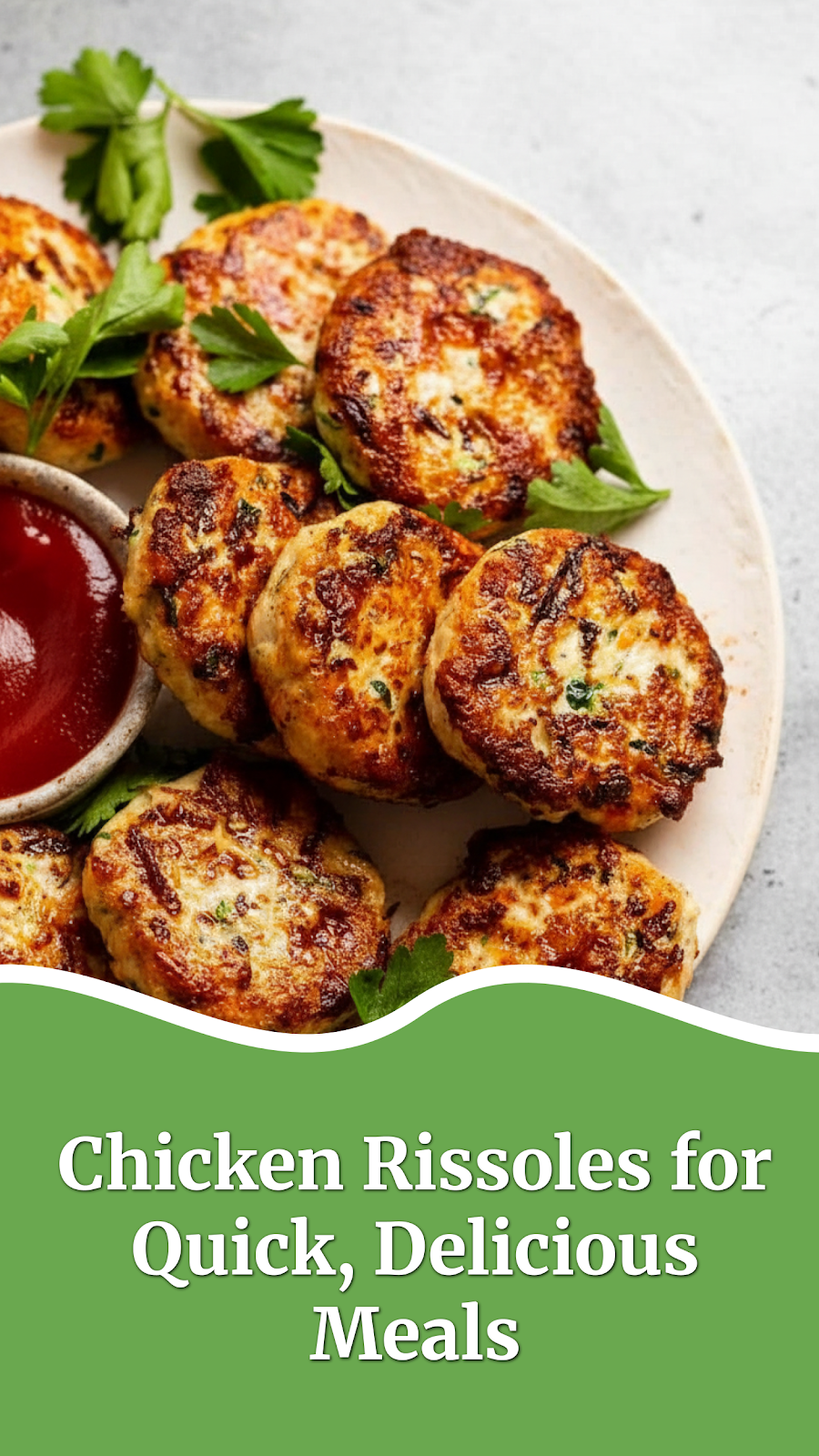 Chicken Rissoles for Quick, Delicious Meals