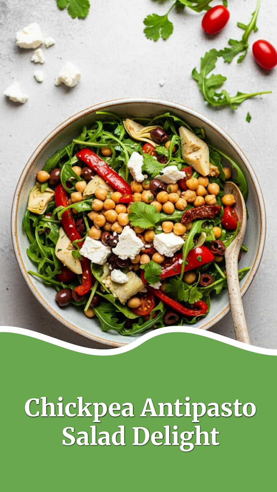 Chickpea Antipasto Salad Delight