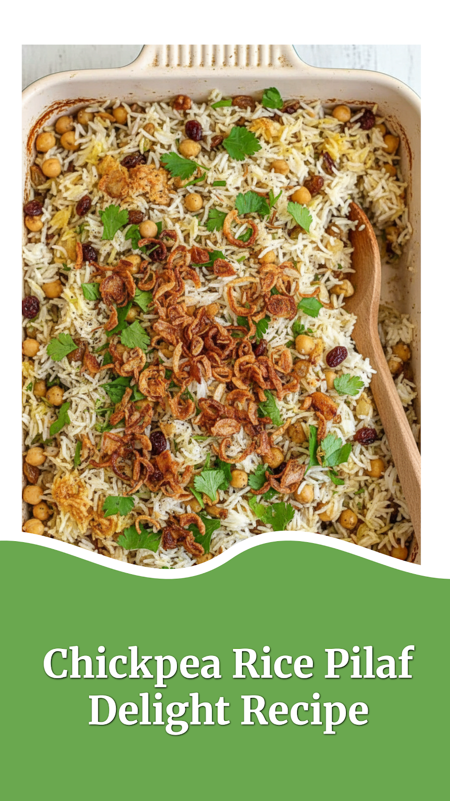 Chickpea Rice Pilaf Delight Recipe