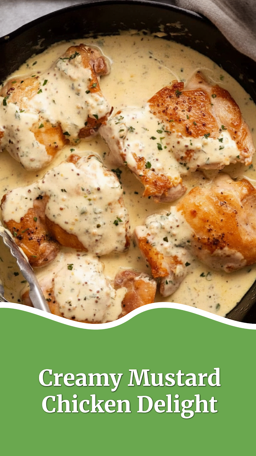 Creamy Mustard Chicken Delight