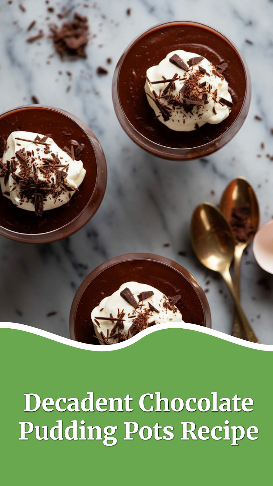 Decadent Chocolate Pudding Pots Recipe