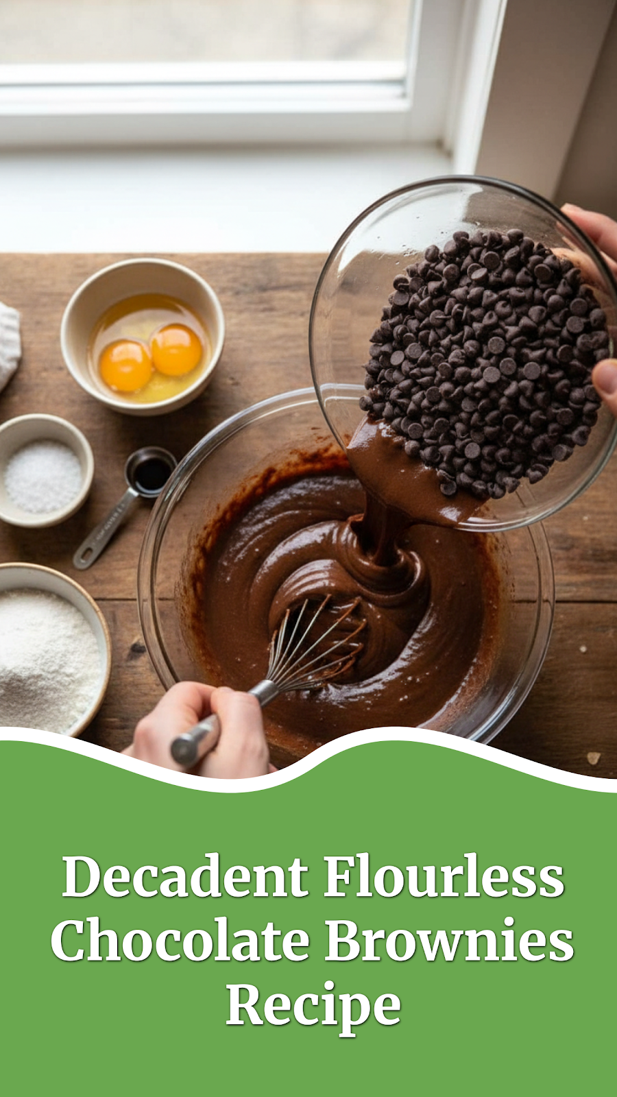 Decadent Flourless Chocolate Brownies Recipe