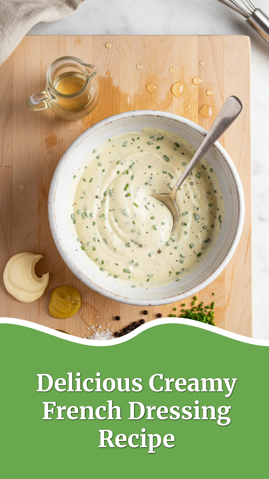 Delicious Creamy French Dressing Recipe