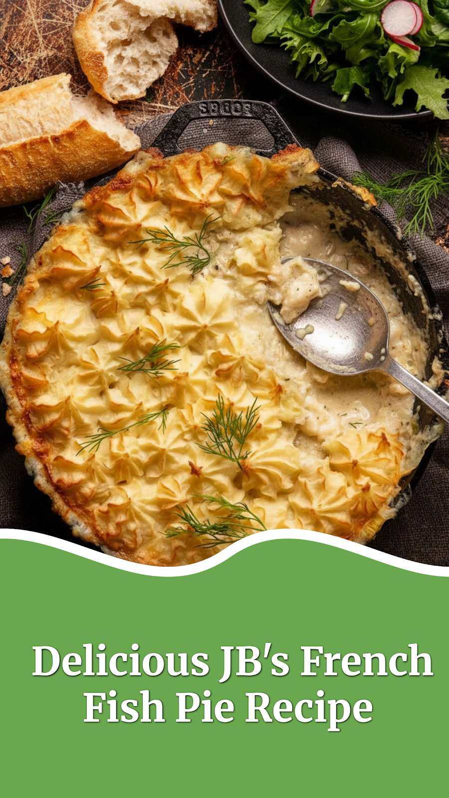 Delicious JB's French Fish Pie Recipe
