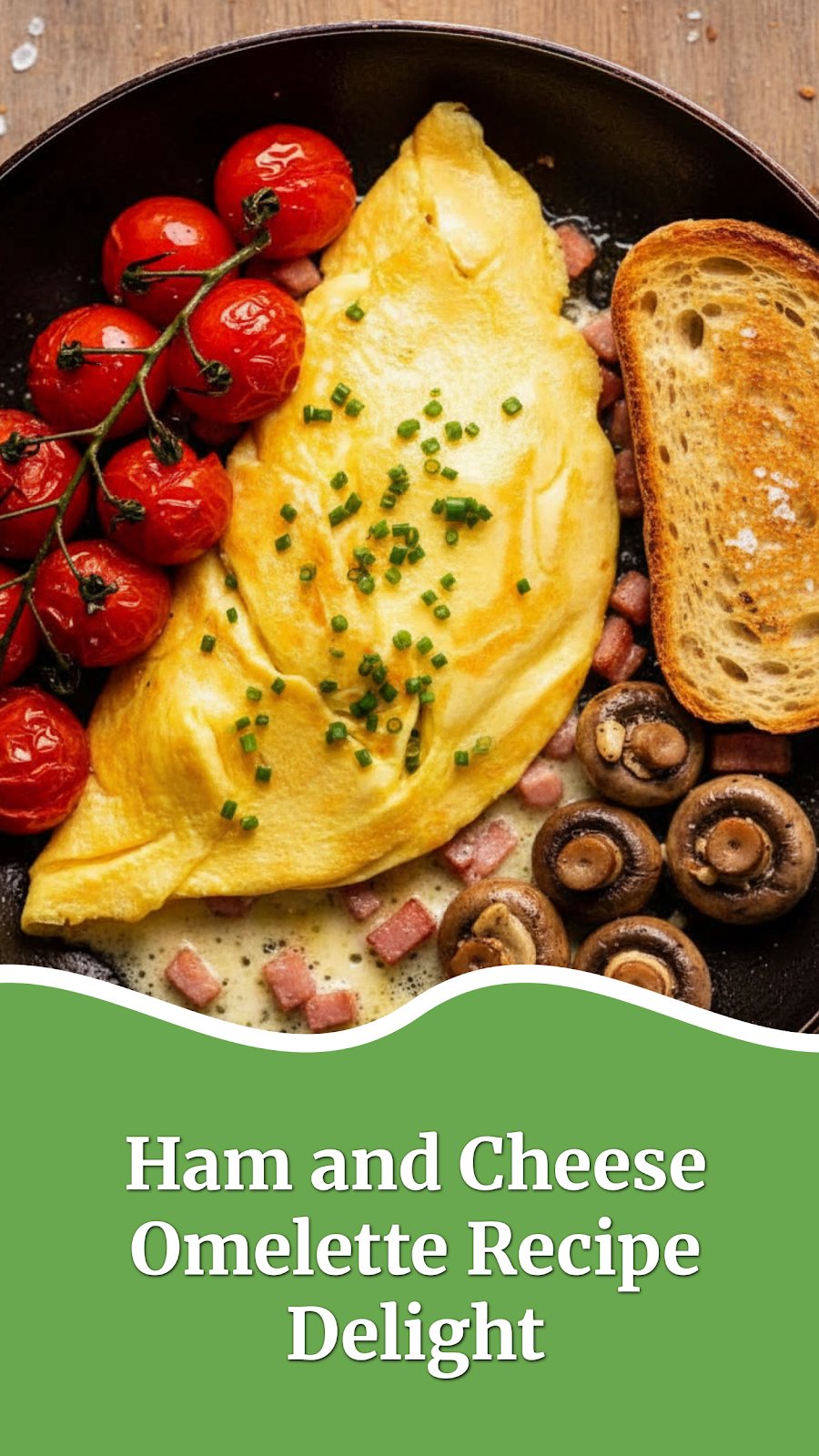 Ham and Cheese Omelette Recipe Delight