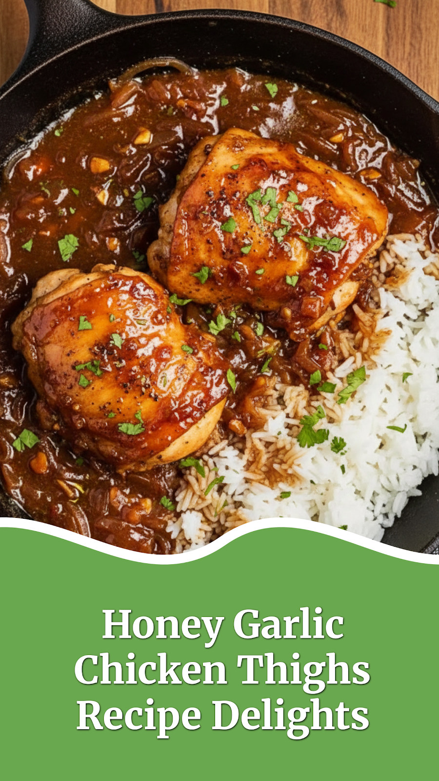 Honey Garlic Chicken Thighs Recipe Delights