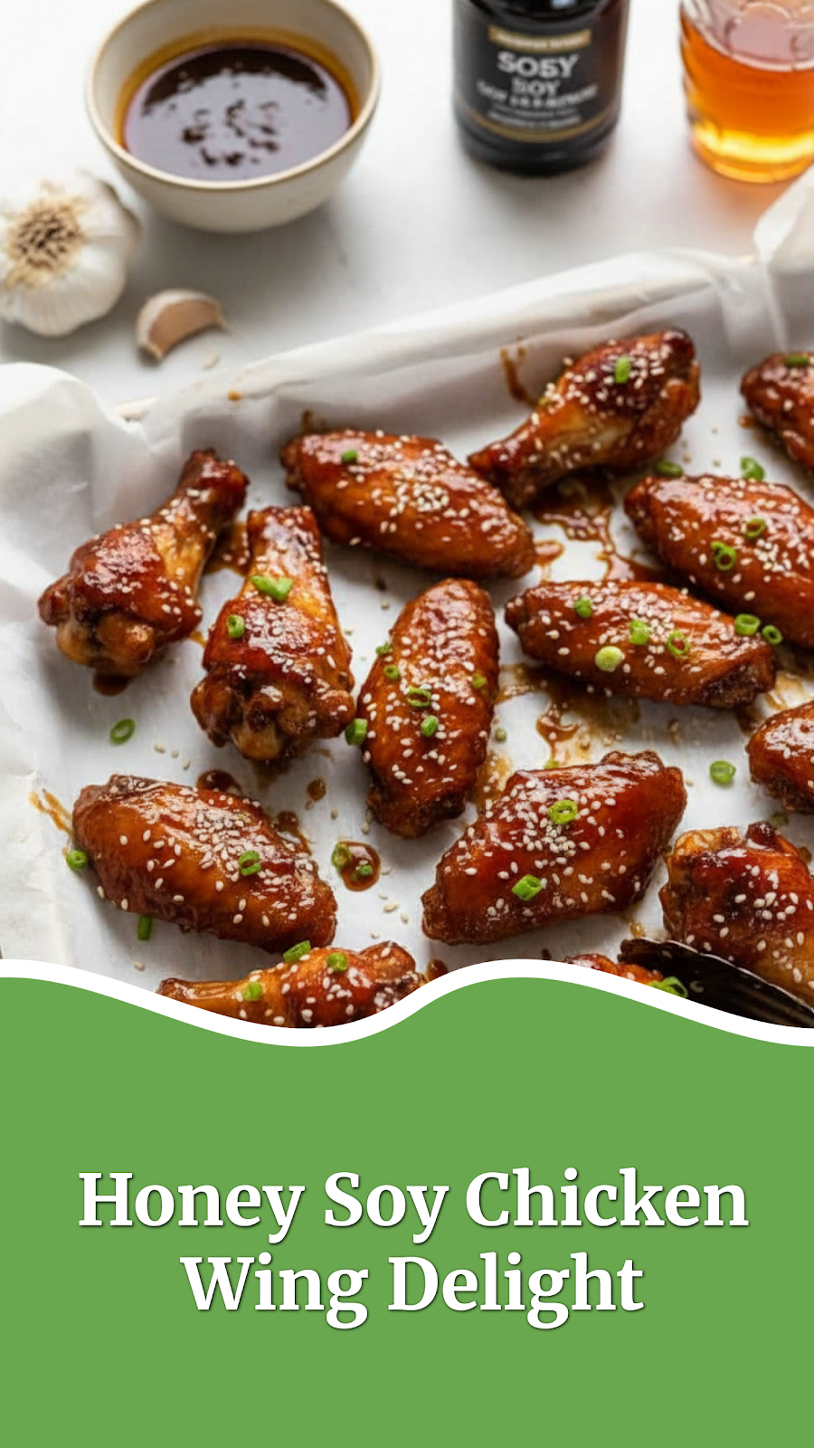 Honey Soy Chicken Wing Delight