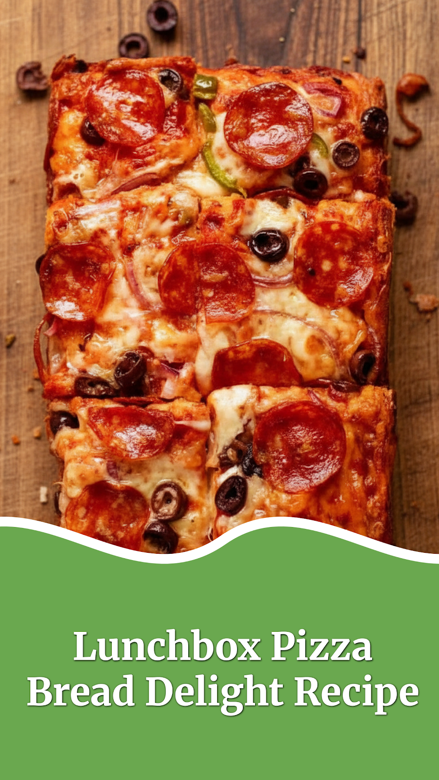 Lunchbox Pizza Bread Delight Recipe