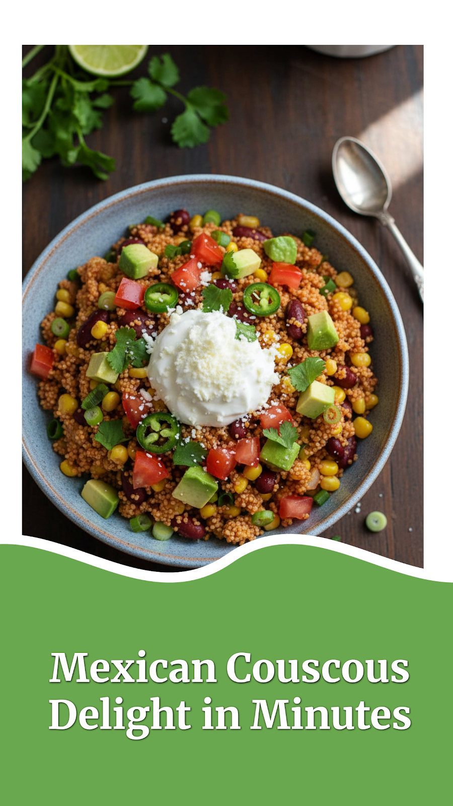 Mexican Couscous Delight in Minutes