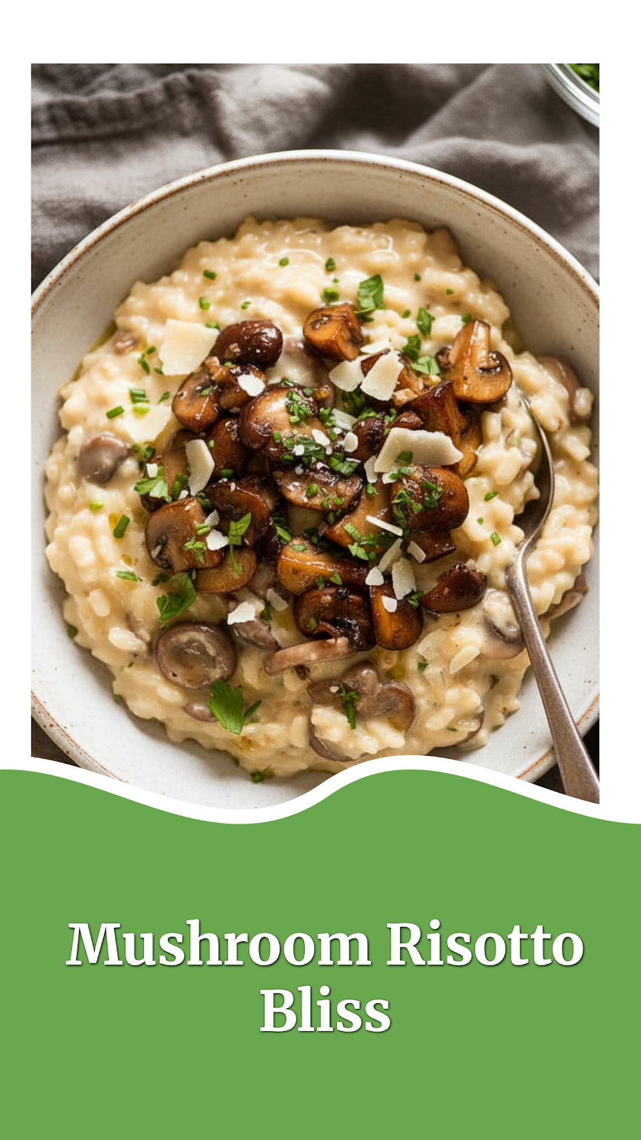Mushroom Risotto Bliss