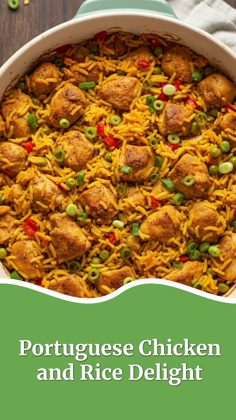 Portuguese Chicken and Rice Delight