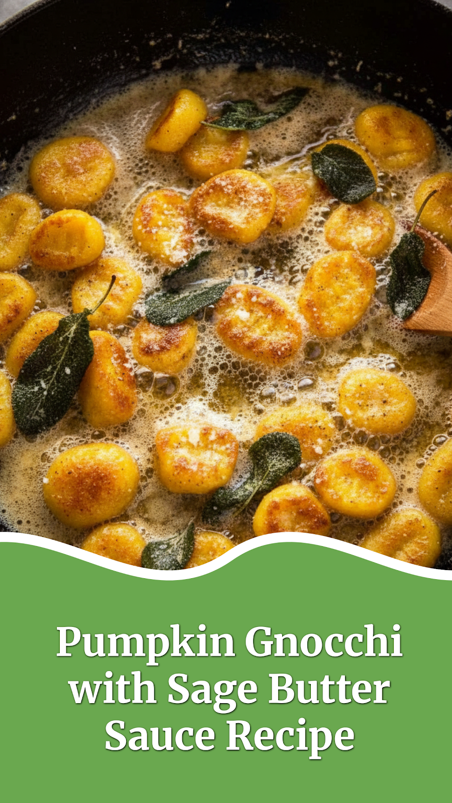 Pumpkin Gnocchi with Sage Butter Sauce Recipe