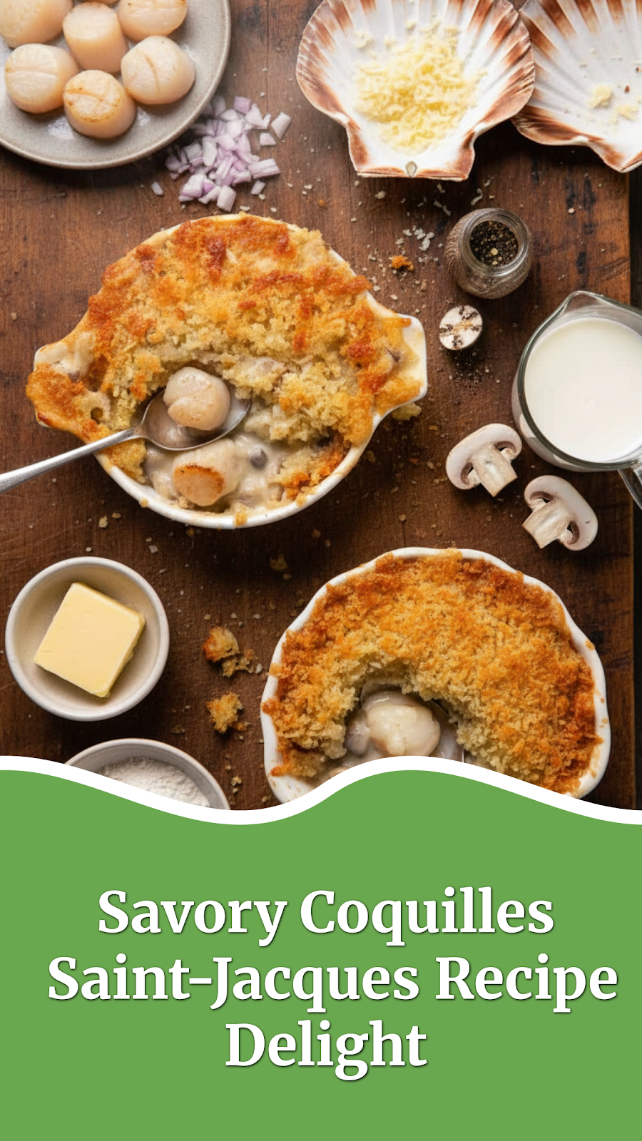 Savory Coquilles Saint-Jacques Recipe Delight