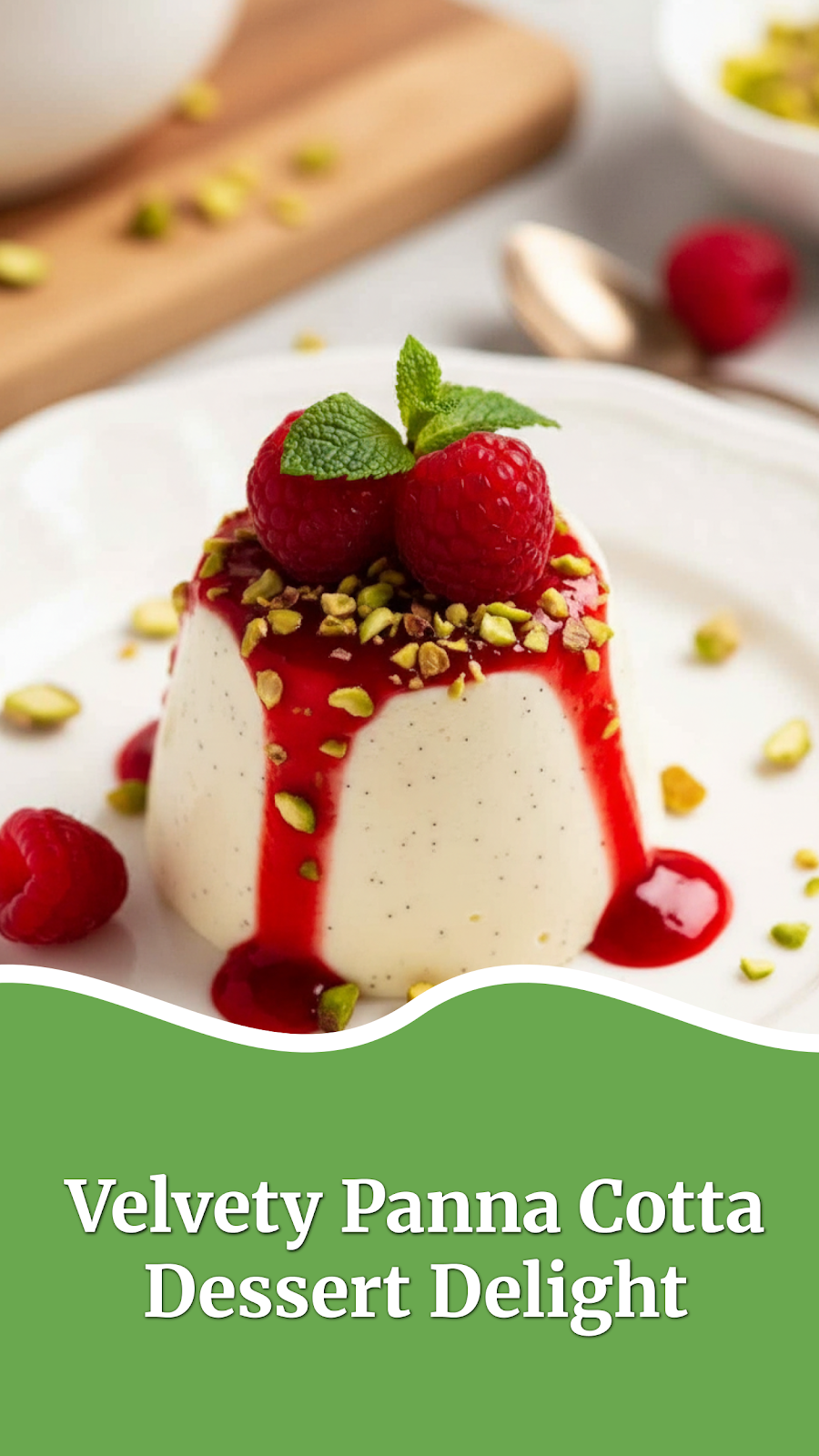 Velvety Panna Cotta Dessert Delight