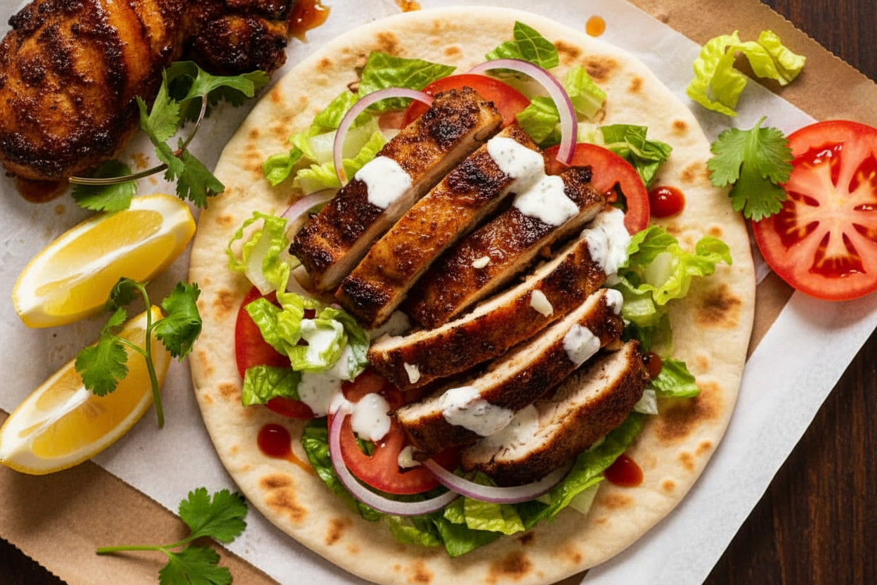 Authentic Middle Eastern Chicken Shawarma Delight