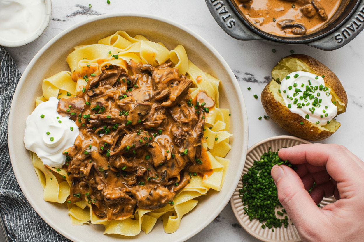 Beef Stroganoff: Classic Comfort Food Delight