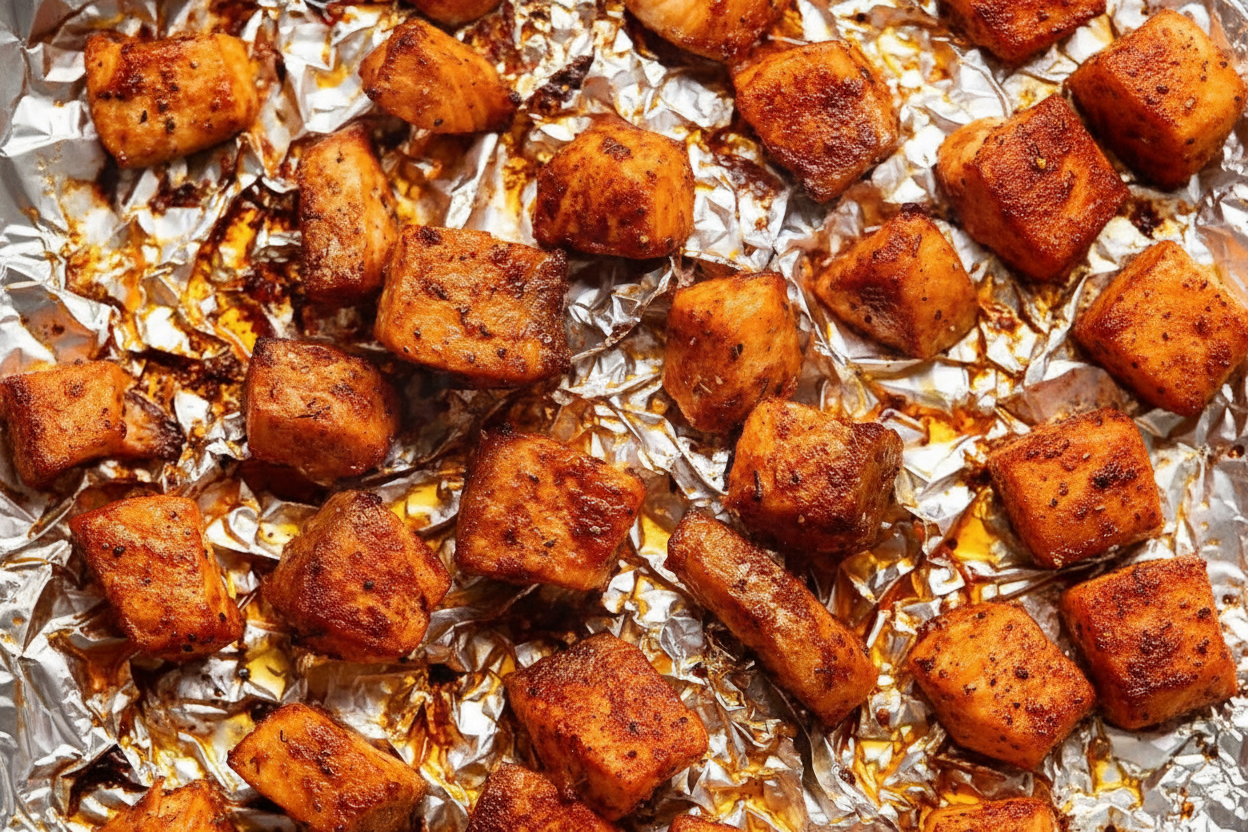 Cajun Salmon Bites for a Zesty Treat