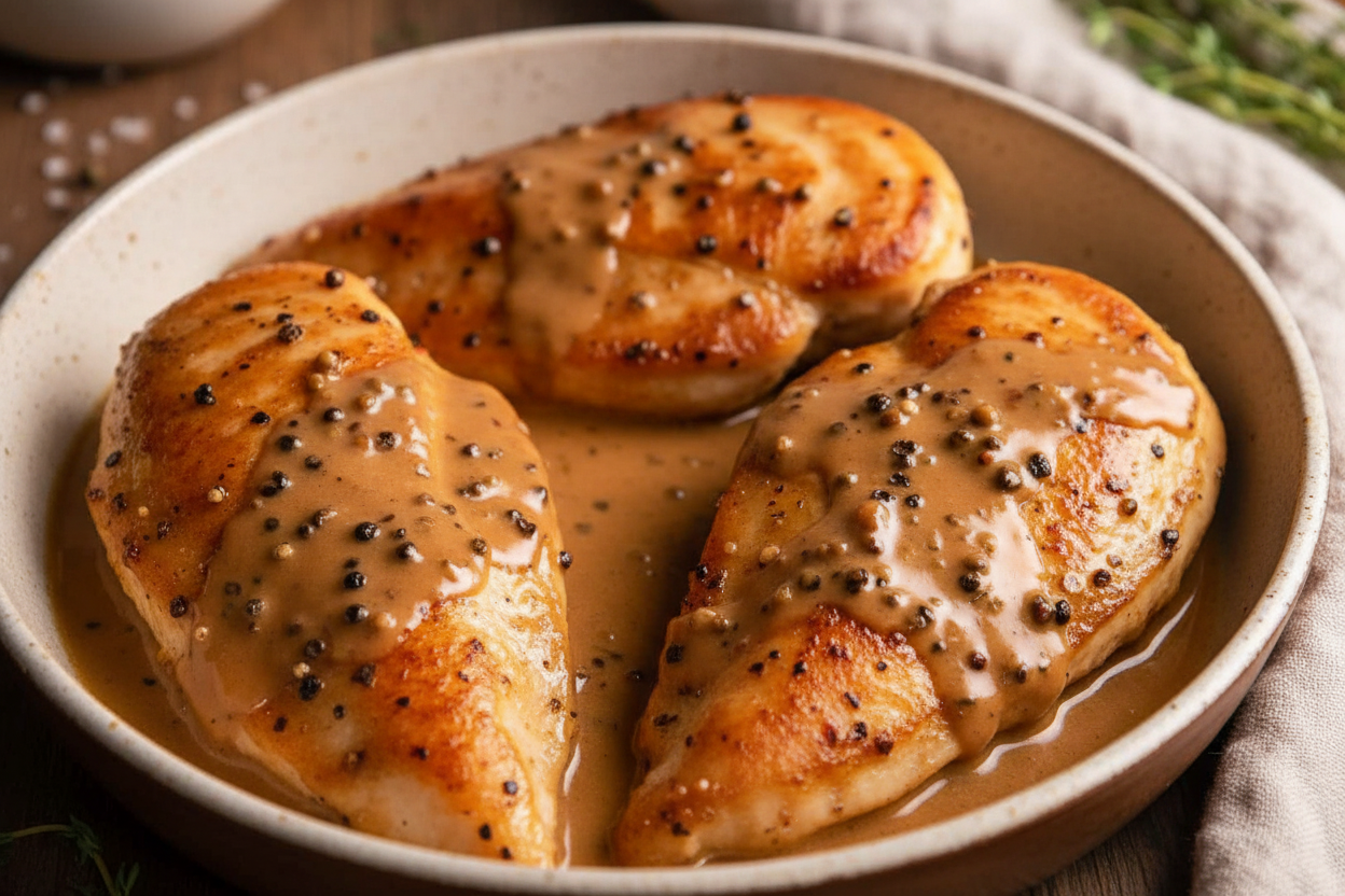 Chicken au Poivre Recipe: A Savory Delight