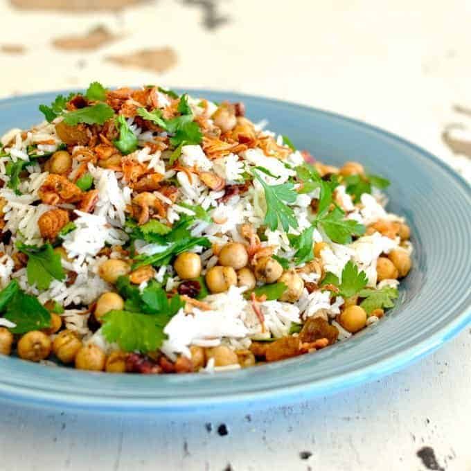 Chickpea Rice Pilaf Delight Recipe