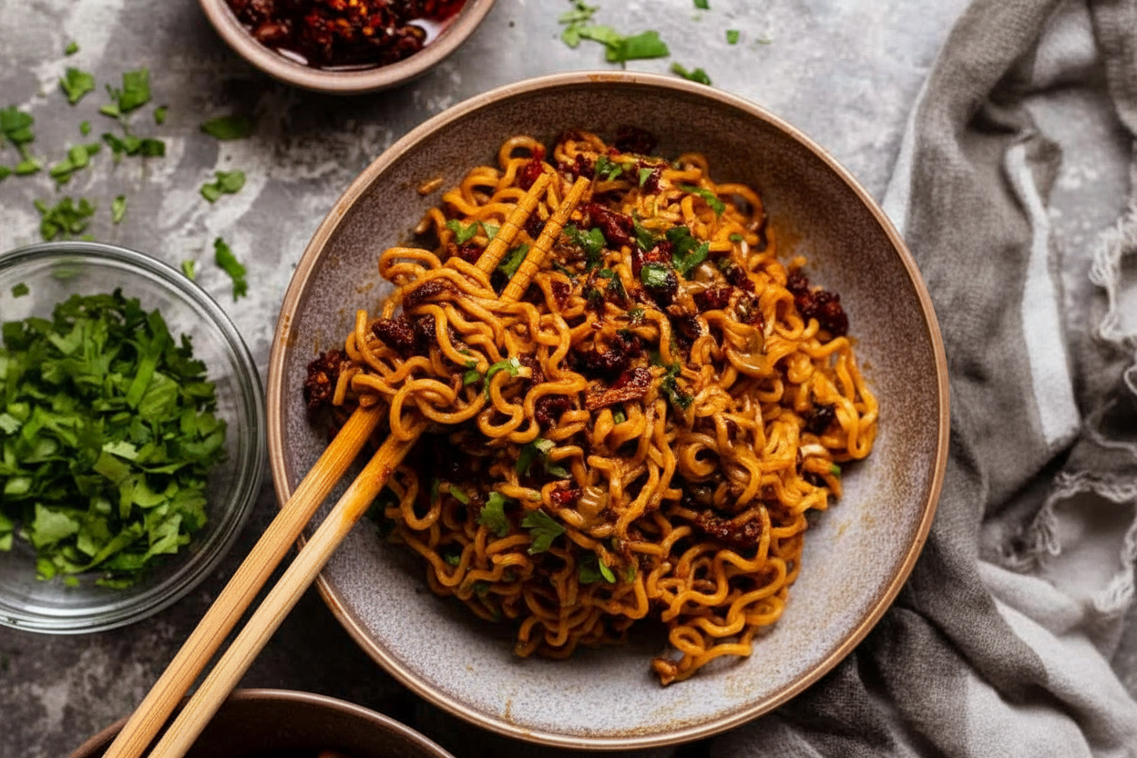 Chilli Crisp Noodles: Bold Flavor Awaits