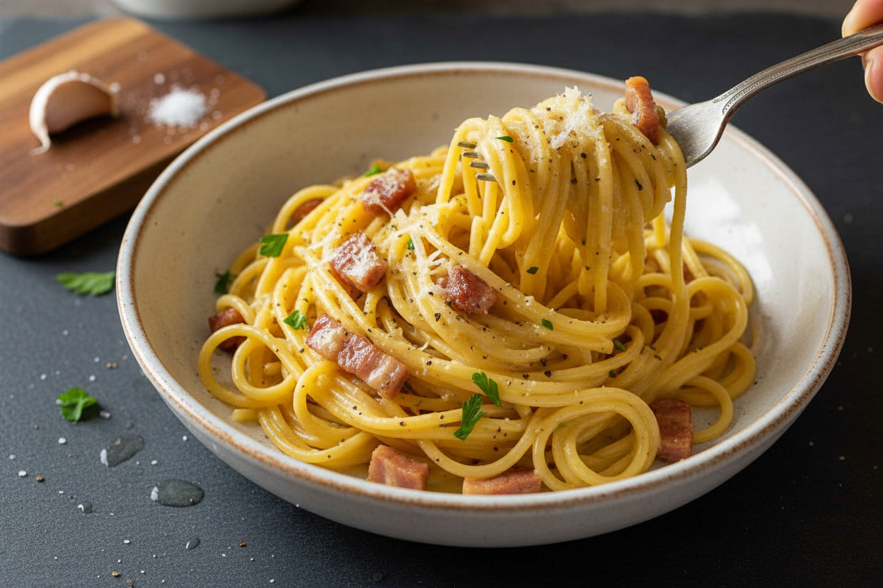 Classic Carbonara Recipe Delight