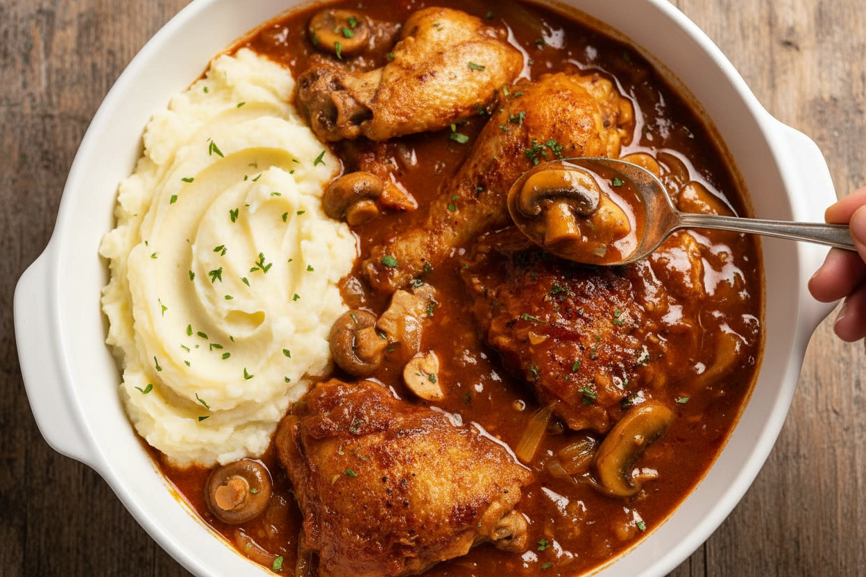 Classic Chicken Chasseur Recipe Delight