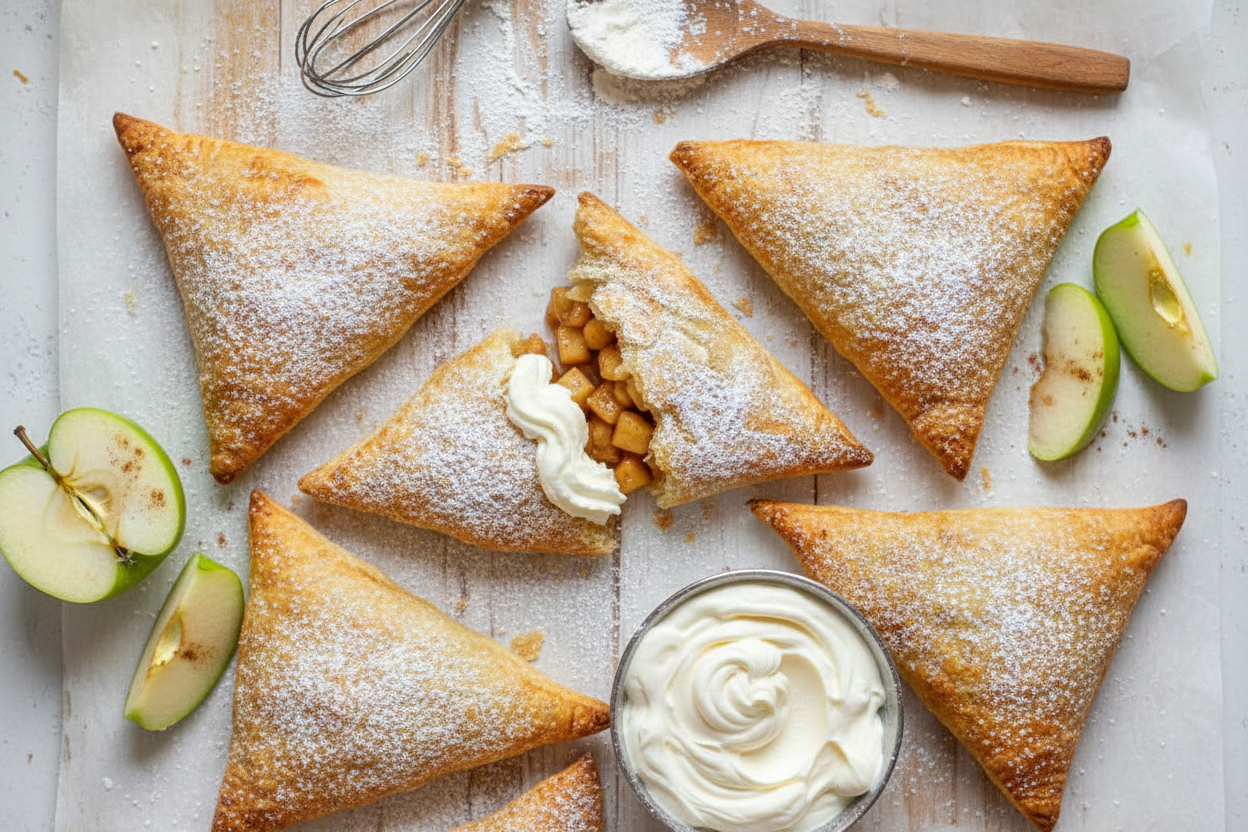 Creamy Apple Turnovers: Delicious Dessert Delight